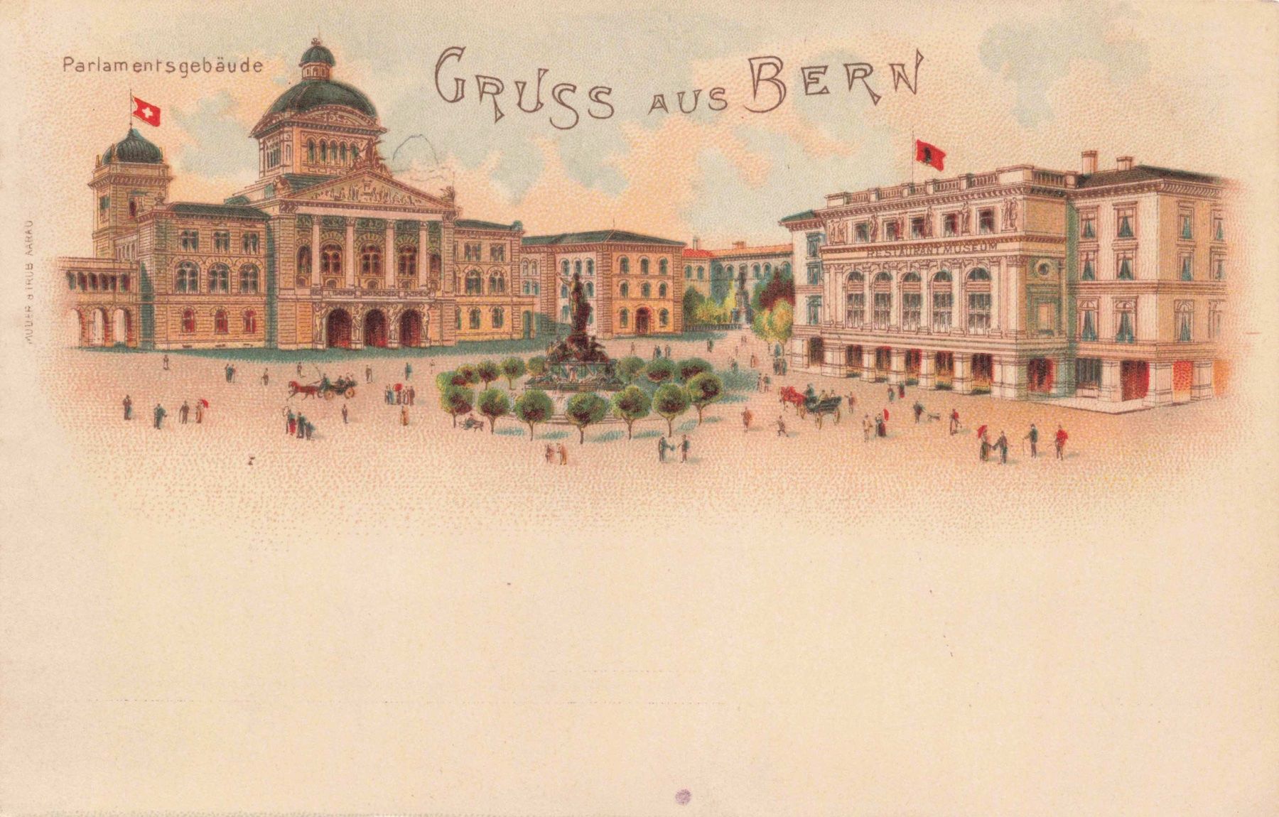 Cartoline postali: Bern Litho – Usato da Biasca venduto da Blenio71