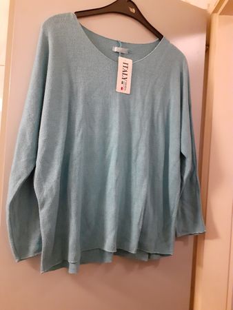 Pullover Hellblau Grösse L Damen Neu mit Etikett