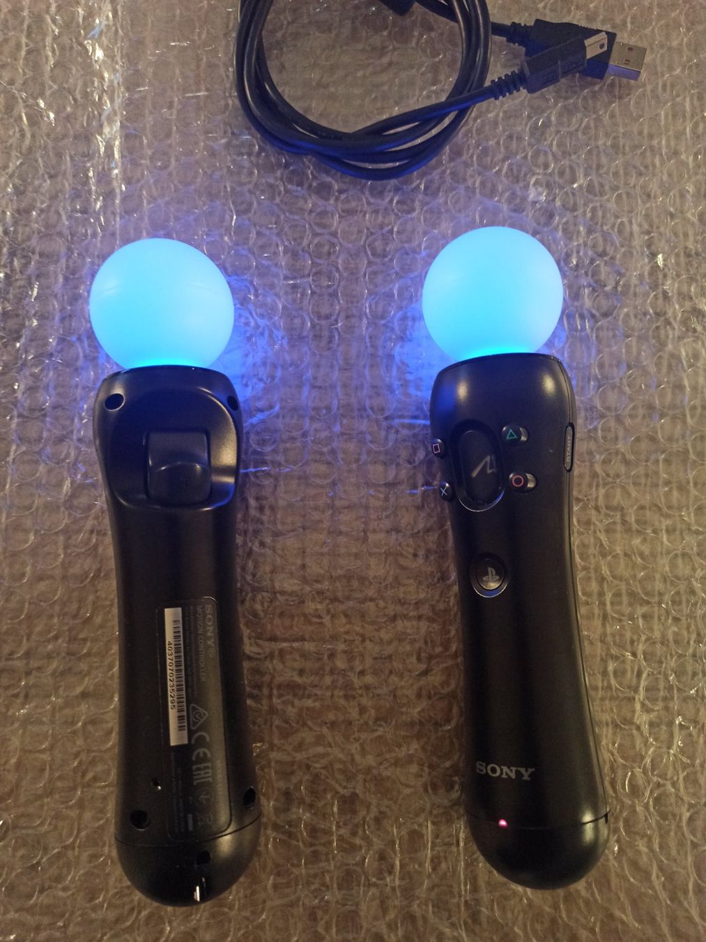 Sony Controller: 2x Original Sony PS Move Motion Controller / VR / PS4 / PS3 – Gebraucht aus Oberweningen von mar_87mx 1