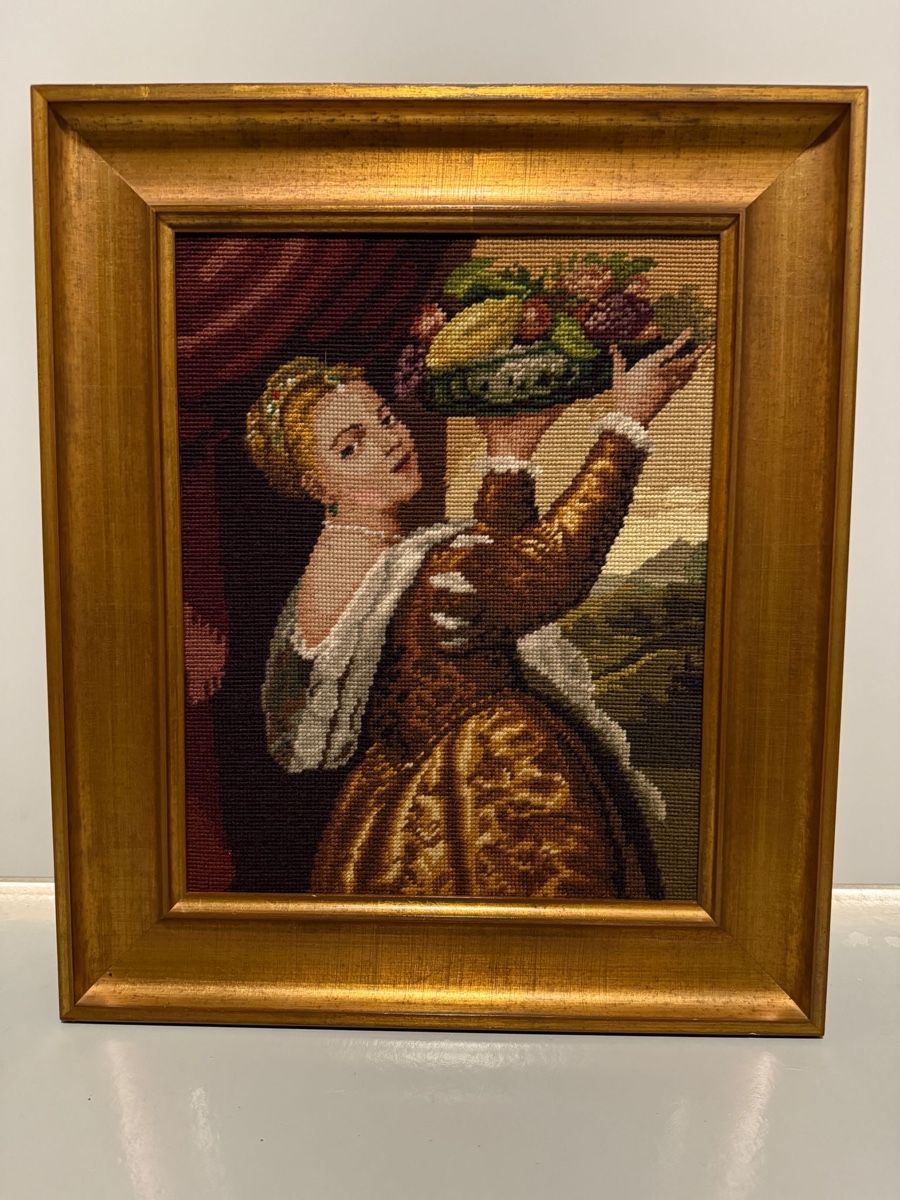 Foto & Immagini: Goble , "Frau mit Früchtekorb" – Usato da Schaffhausen venduto da stregina