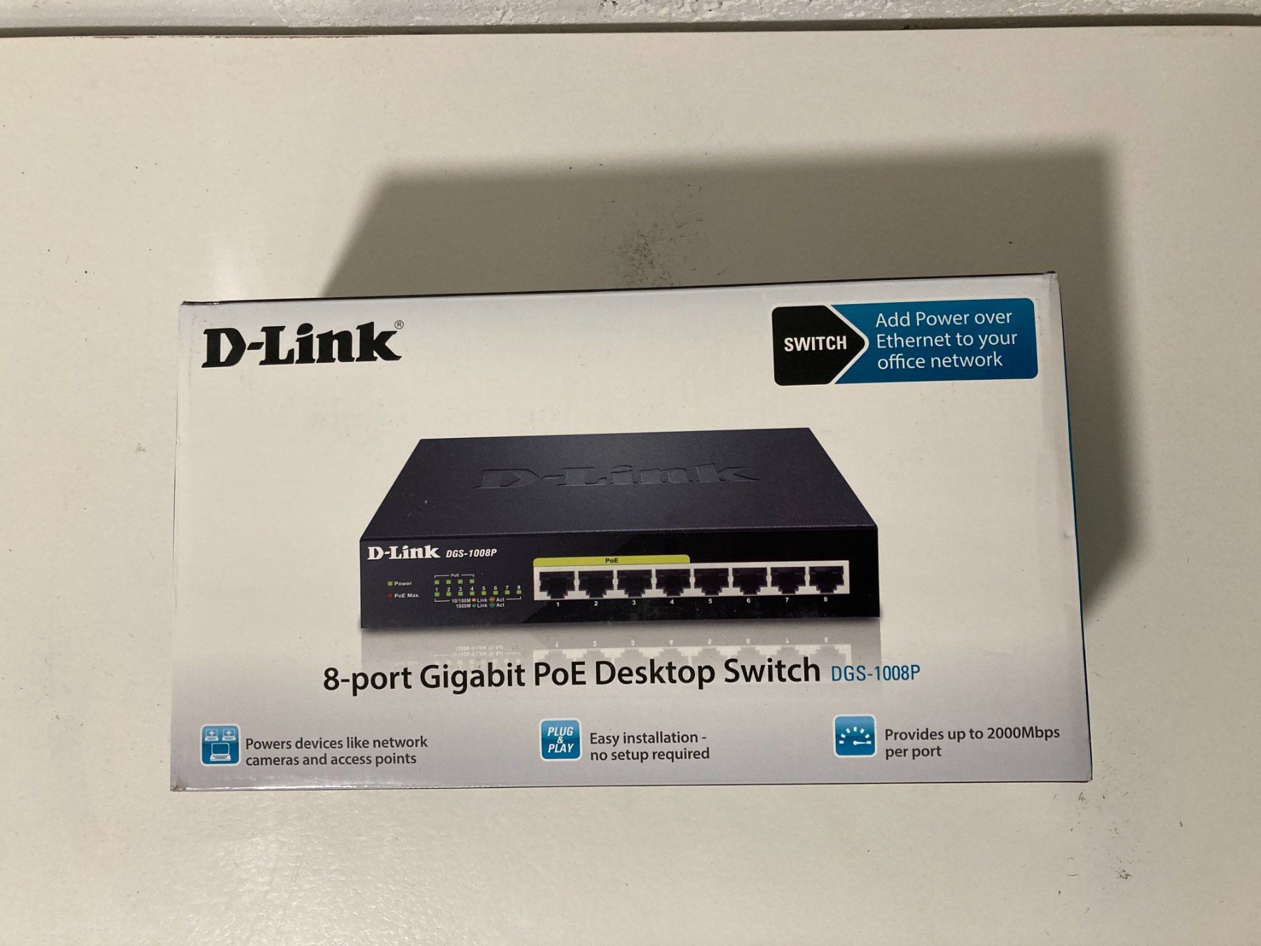 Dlink Hub & Switch: D-LINK SWITCH DGS-1008P – Usato da Hinterkappelen venduto da deev