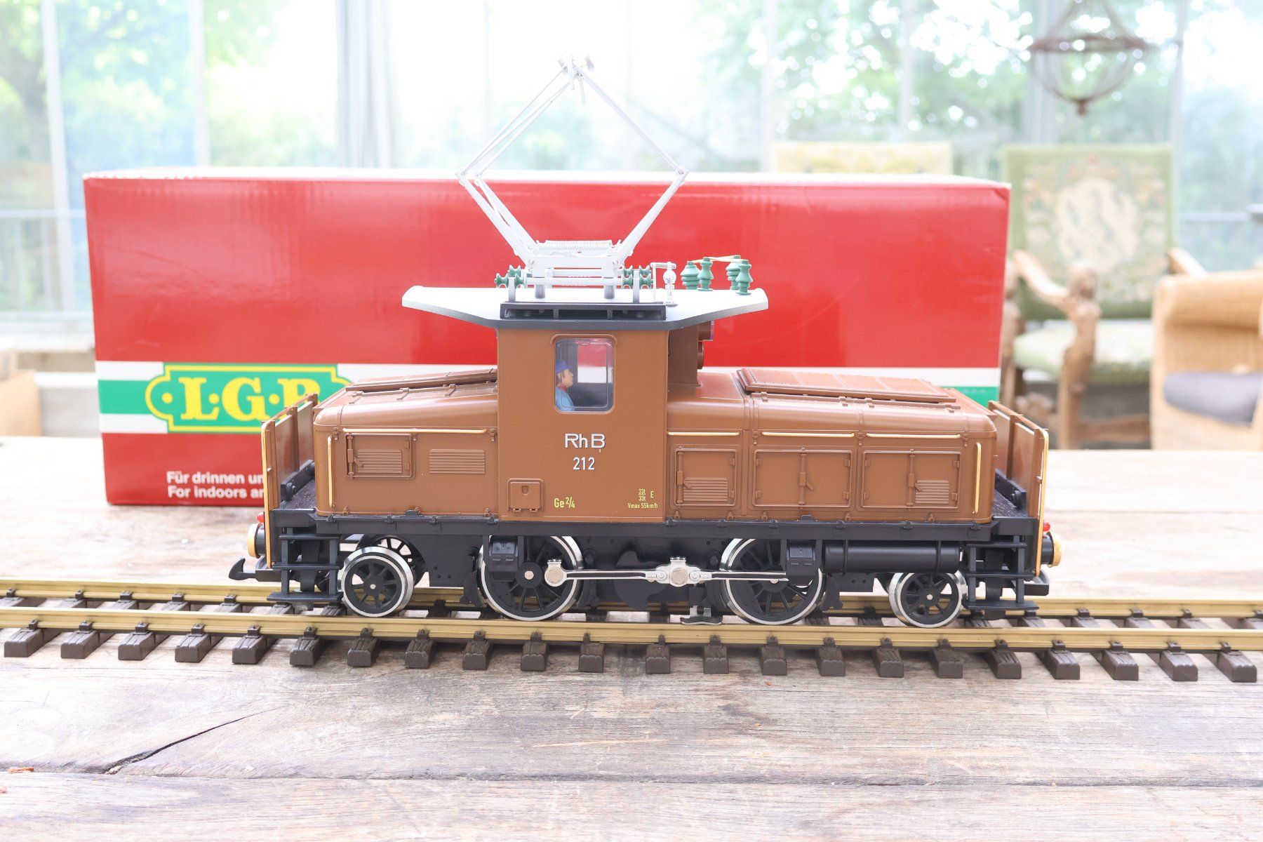 LGB Modellini di ferrovie: LGB RhB Gea 2/4 E-Lok - Digital 21440 – Usato da Winterthur venduto da Monstera 6