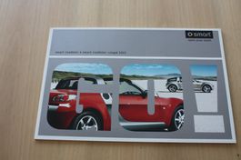 Smart Roadster & Roadster Coupe Prospekt Jahrgang 2002