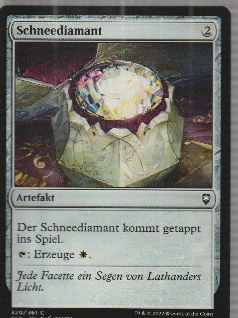 Magic The Gathering Carte collezionabili: TCG Magic The Gathering MTG CLB 320 Schneediamant – Nuovo (secondo la descrizione) da Vezia venduto da Aquarius_Age