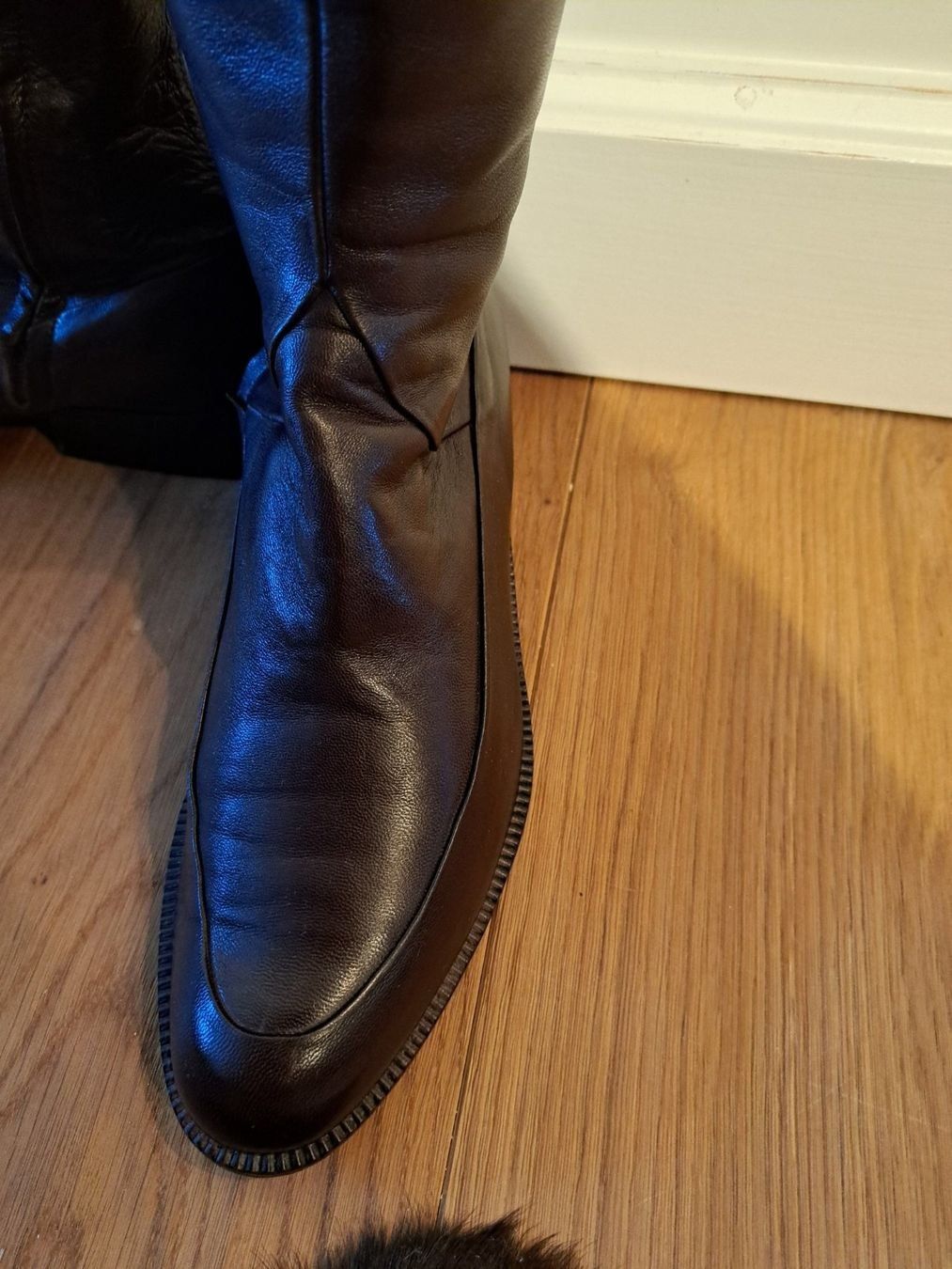 Jil Sander Scarpe da donna: Jil Sander Lederstiefel 37.5 Weinrot – Usato da Zürich venduto da mgn1 3