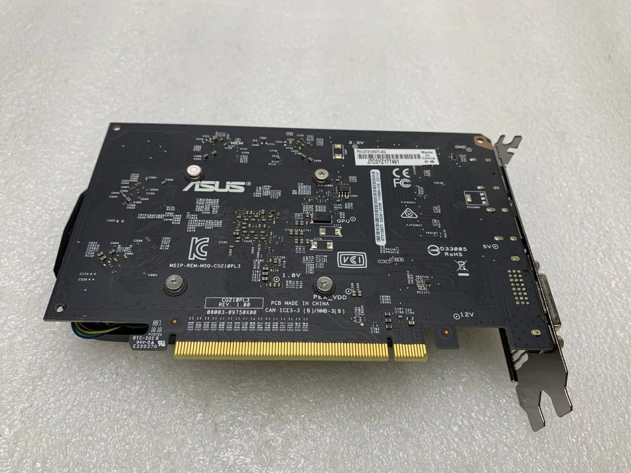 Asus Schede grafiche: ASUS GeForce GTX 1050Ti 4GB – Usato da La Tour-de-Trême venduto da Signalis 3