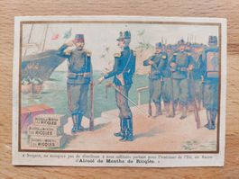 Sammelbild Alcool de Menthe de Ricolès Original Lithographie