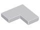Lego Light Bluish Gray Tile 2 x 2 Corner 35 Stück