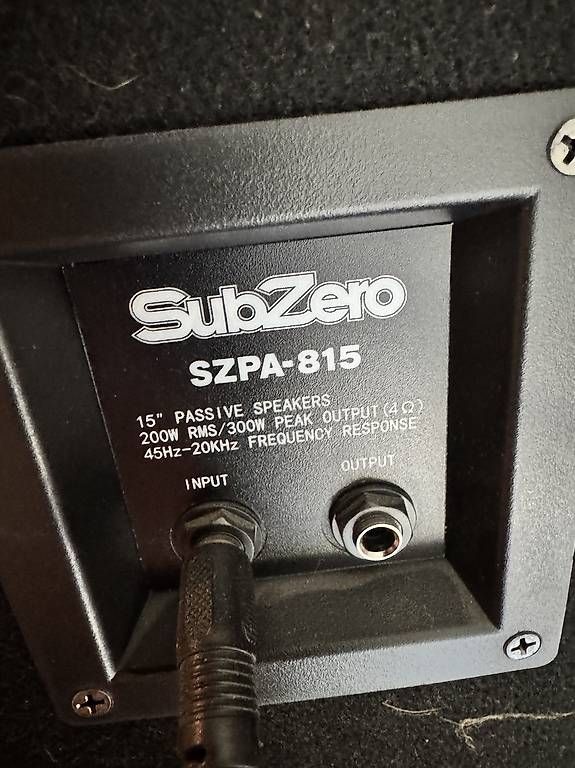 Casse acustiche: Subzero Speakers  – Usato da Balsthal venduto da Kalii1 1