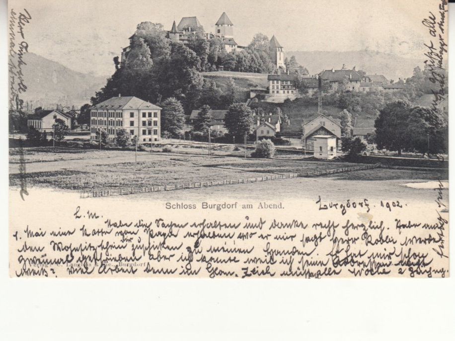 Cartoline postali: Burgdorf 1902 – Usato da Bürglen TG venduto da StampGraf