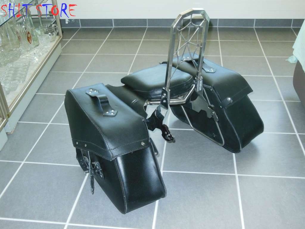 Tutti i ricambio per moto: Harley-Davidson Satteltaschen+Halterung mit Sozius+Sissybar – Usato da Liesberg venduto da Ragged