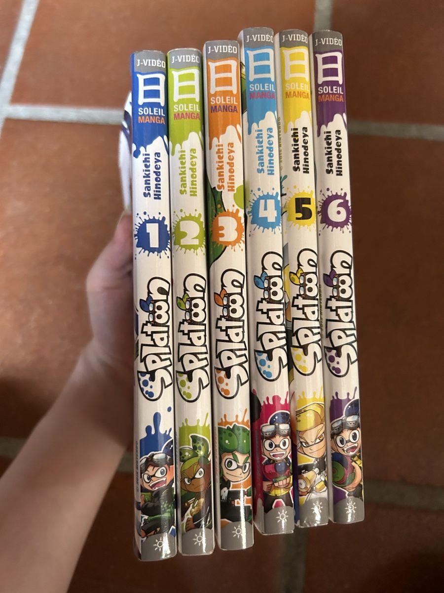 Fumetti: Splatoon _ tome 1-2-3-4-5-6 – Nuovo (secondo la descrizione) da Hauterive NE venduto da Jus_De_Fruits 1
