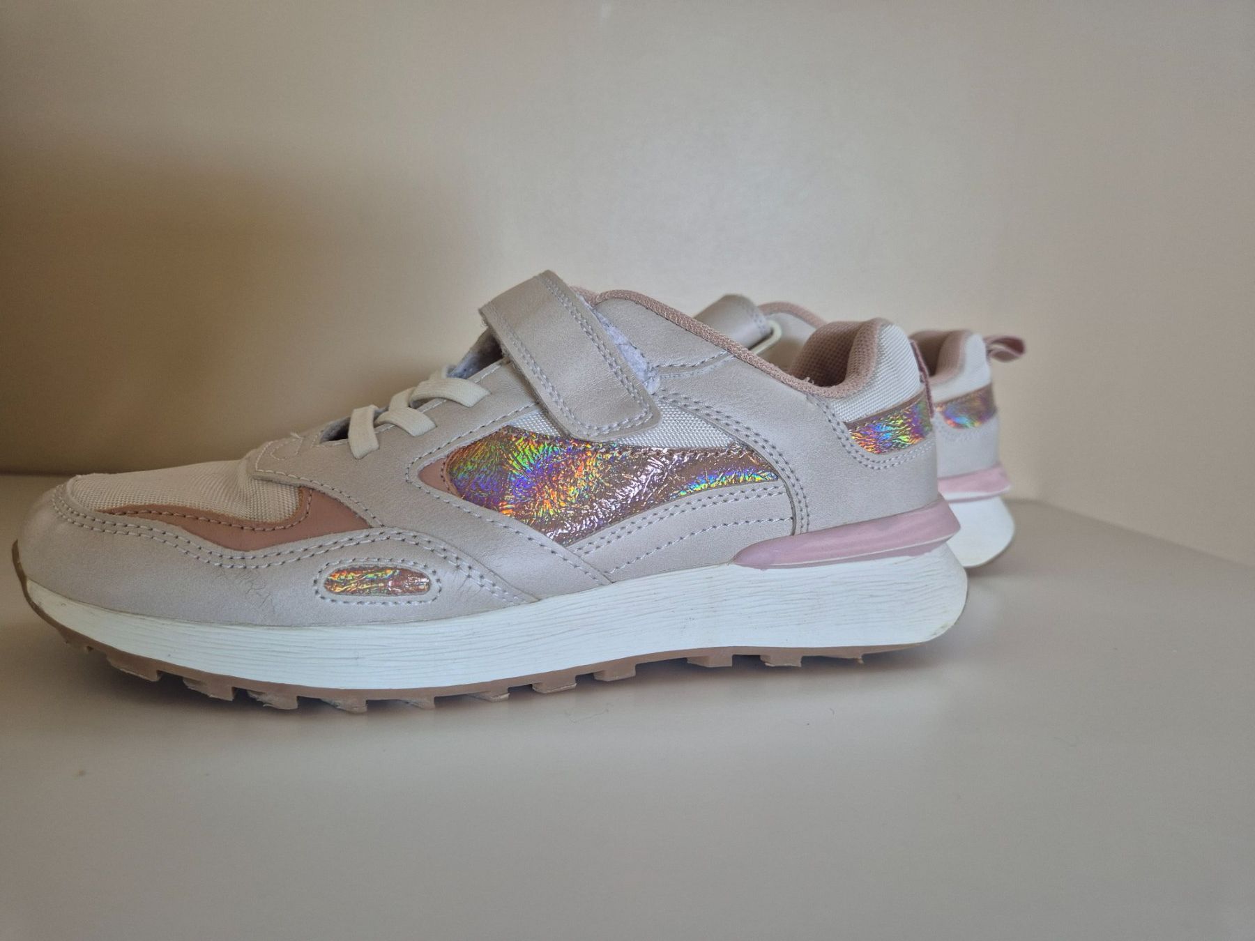 Scarpe per ragazze: Turnschuhe weiss/rosa, Gr. 36 – Usato da Dietikon venduto da grafad 3
