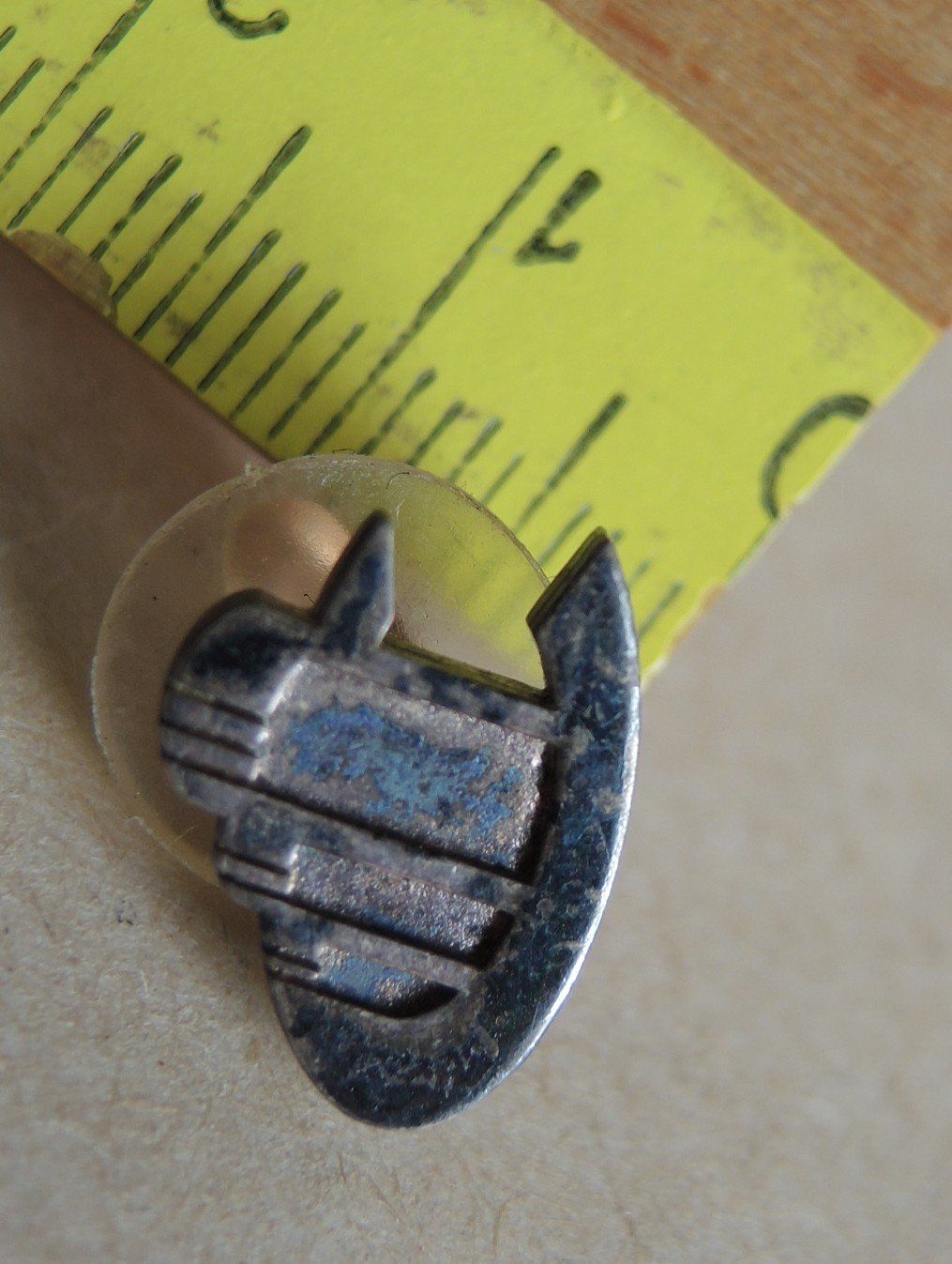 Placchette & Badge: Silber Pin – Usato da Rorschach venduto da maeck8 2