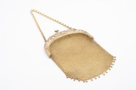 Vintage Geldbörse / Mesh-Bag