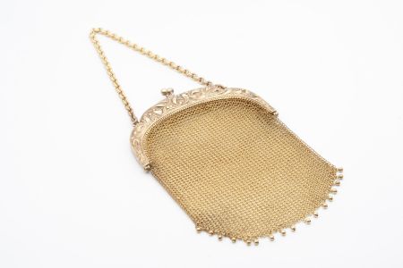 Vintage Geldbörse / Mesh-Bag
