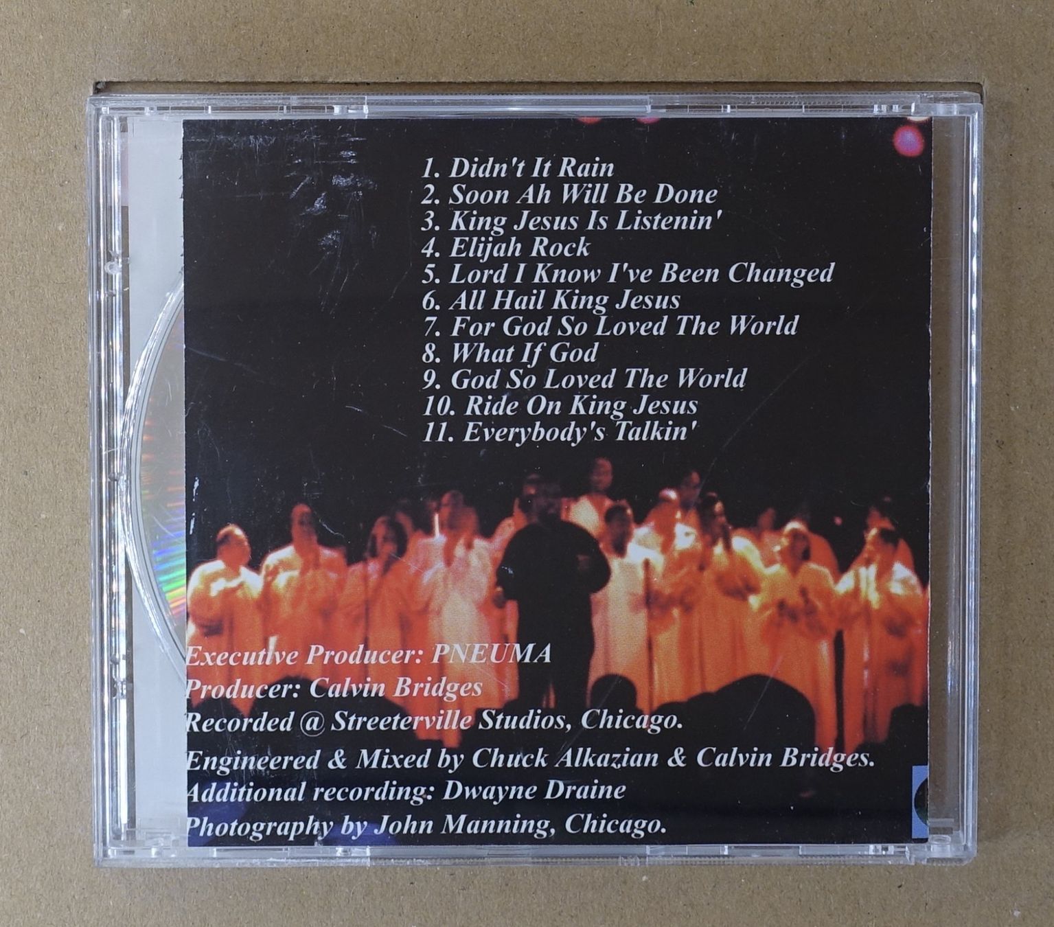 CDs: Chicago Praise Ensemble - A Cappella Praise - F30 – Gebraucht aus Sessa von fraenklishop 1