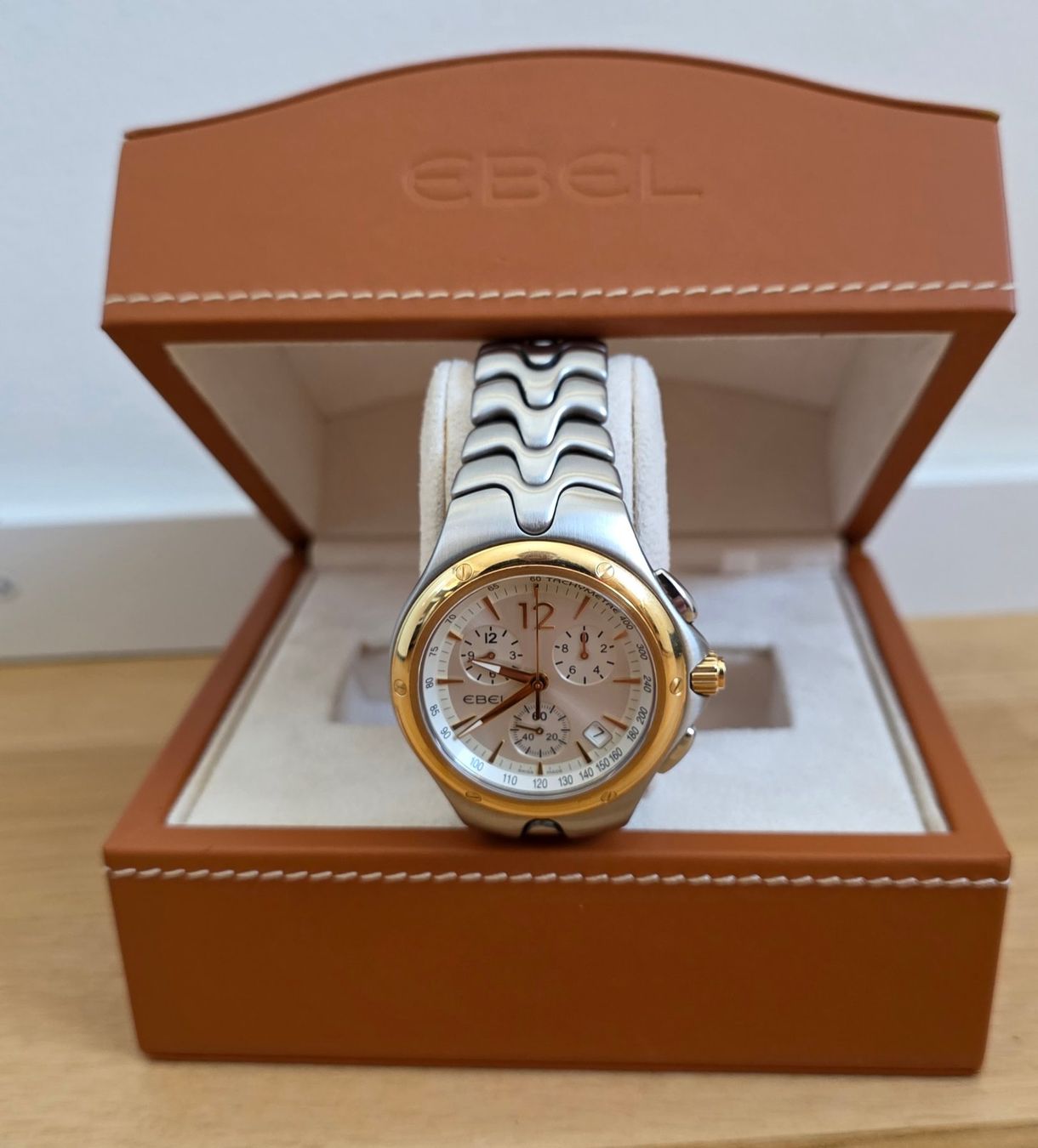 Ebel Orologi: Ebel E1251K51 Sport Wave Chronograph Quartz – Usato da Bad Ragaz venduto da Mhu0 3