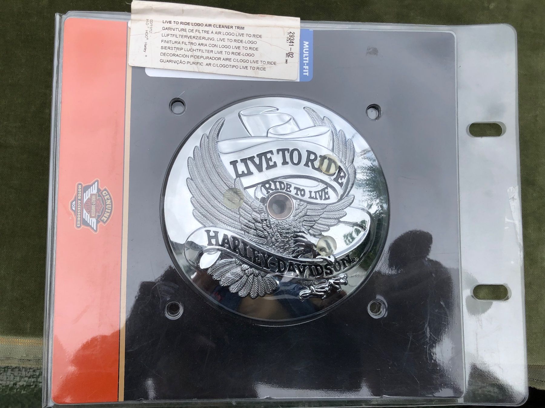 Harley-Davidson Alle Motorradersatzteile: Harley Davidson Luftfilter Abdeckung – Neu (gemäss Beschreibung) aus Magden von Hornet2 4