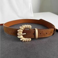 Ledergürtel Cowgirl mit Narrow Belt  - Ceinture en cuir