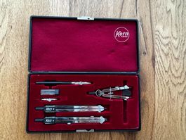 coffret compas marque Kern (vintage)