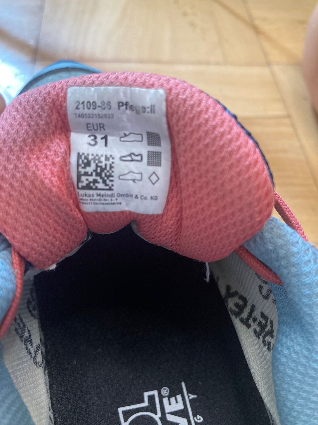 Meindl Scarpe per ragazzi: Meindl Trekkingschuhe, Gore-Tex, Gr. 31 – Usato da Bern venduto da P-Lina 2