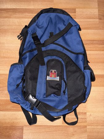 Rucksack Feldschlösschen blau ca.30x40cm
