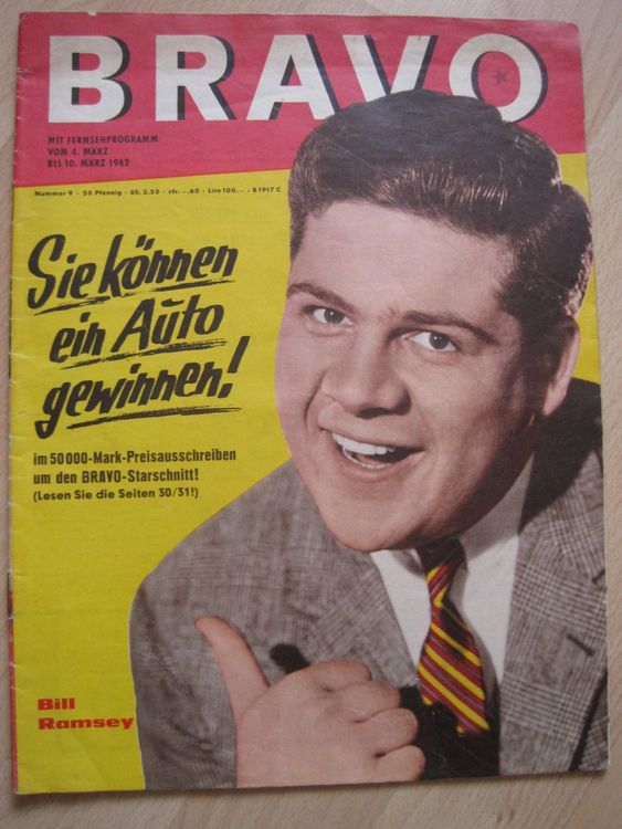 Bravo Nr 4 März 1962 B Ramsey Perkins CH Heston &&& | Kaufen Auf Ricardo