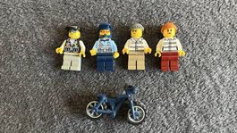 Lego Minifiguren Polizei und Räuber | 4 Stk.