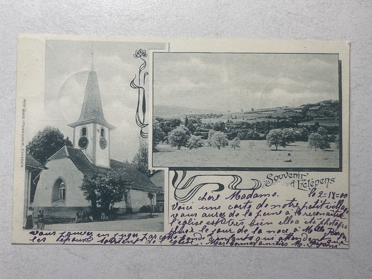Cartoline postali: Eclepents – Usato da Strengelbach venduto da Aschatan5