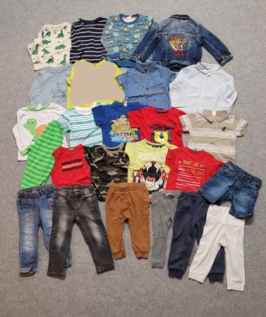 Grosses Kleiderpaket für Jungs Grösse 86/92
