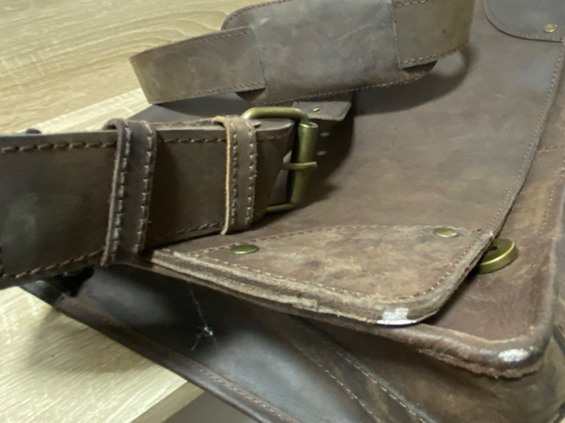 Valigie & Borse: alte Tasche John Lewis, Leder – Usato da Bösingen venduto da Trigusik 9