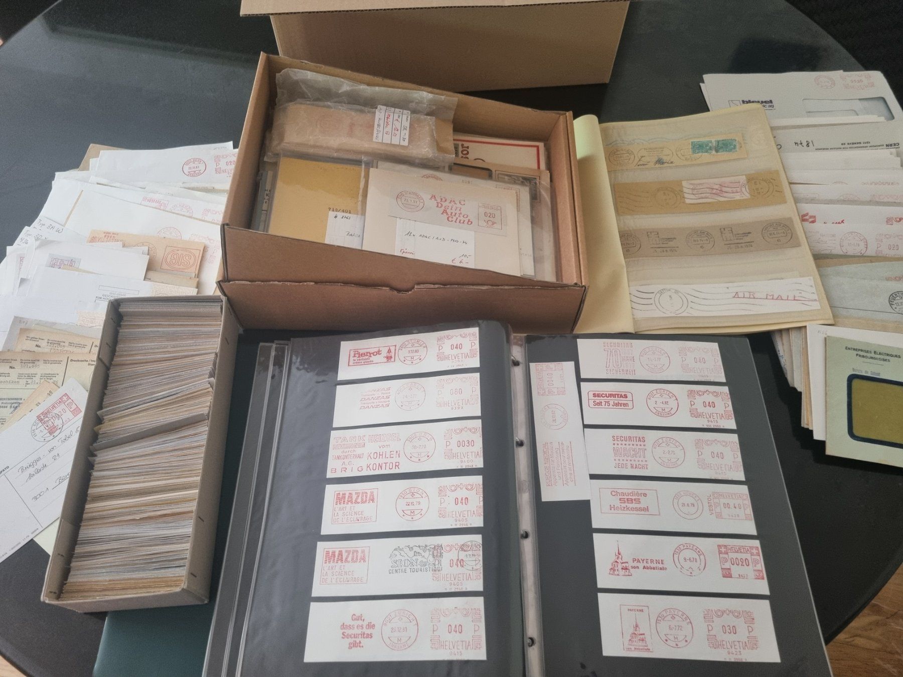 Tous les timbres: Posten mit xxxx Belege " Postautomation" – D'occasion à Gümligen par Geniusbuy 1