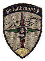 Badge Br fant mont 9 gold
