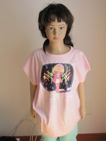 Rosa Barbie ca. 128T-Shirt, Vintage Style, Sommerkollektion!