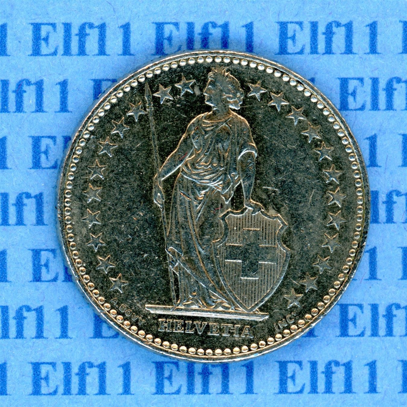 Tutti le monete: CHF___2.00 1985 -vz 2 Franken – Usato da Widnau venduto da Elf11 1