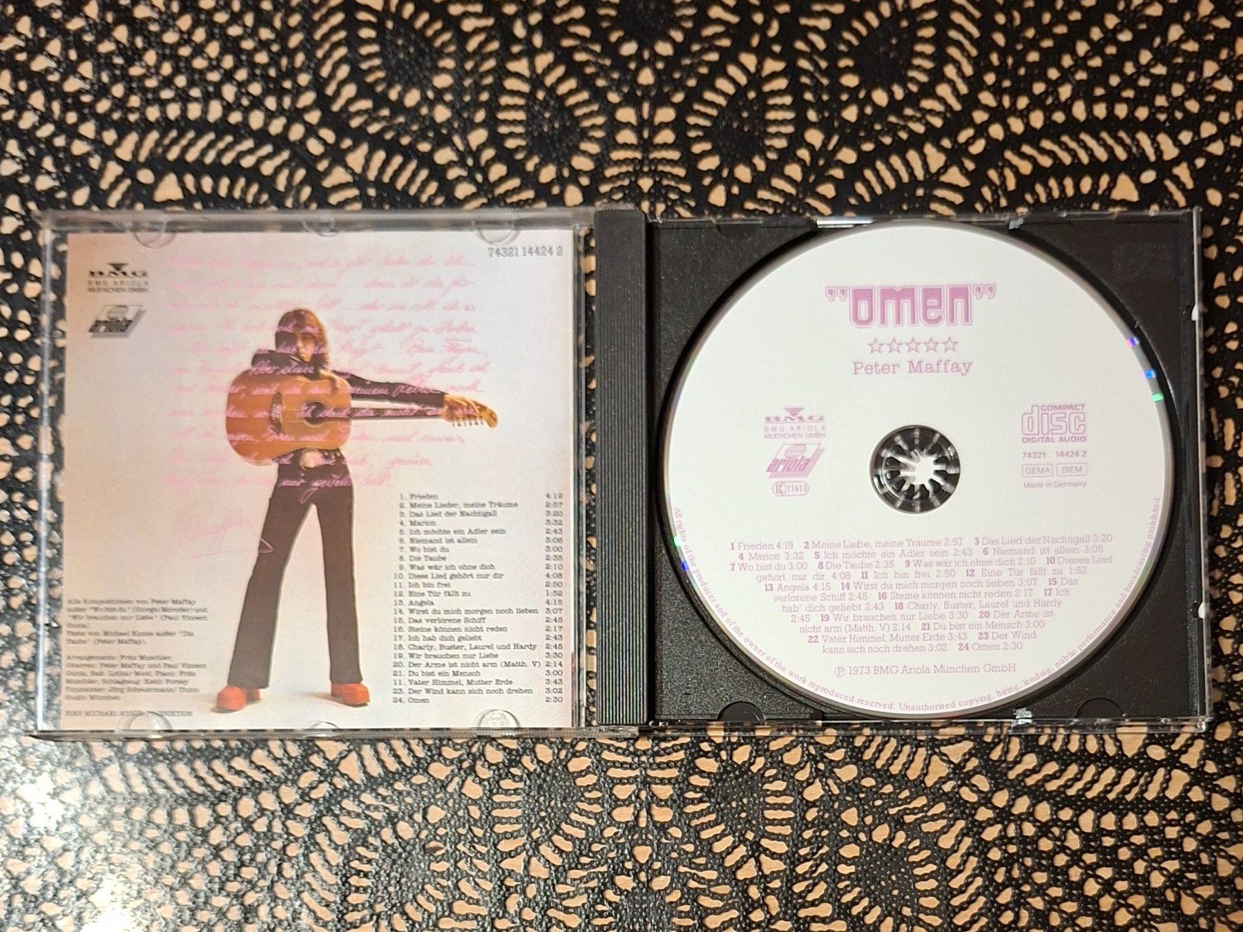 CD: Peter Maffay -  Omen, DE Rock Abum 1973 – Usato da Schönenberg TG venduto da Gregolino76 2