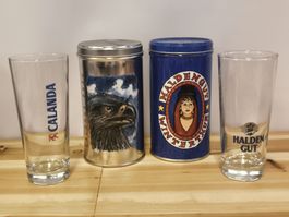 Biergläser Calanda Haldengut Konvolut 2 Stk.(A49)