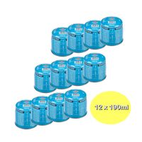 Universal Gas Kartuschen 190 ml, 12 Stk.