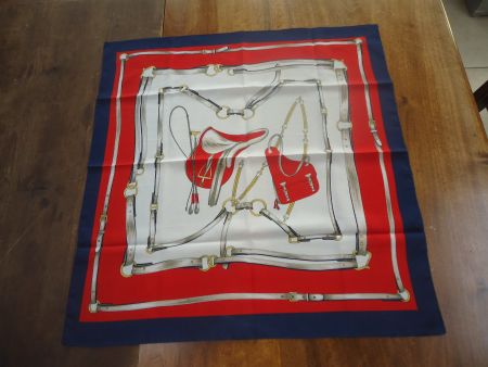 Foulard motifs équestres
