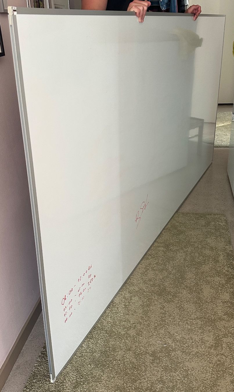Wandtafeln: Whiteboard weiss/grau NOBO – Gebraucht aus Gipf-Oberfrick von Christina08 1