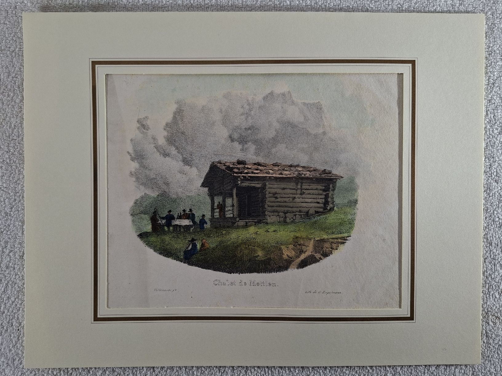 Gravures: Lot 37 ,5 Stiche  – D'occasion à Grindelwald par carro5