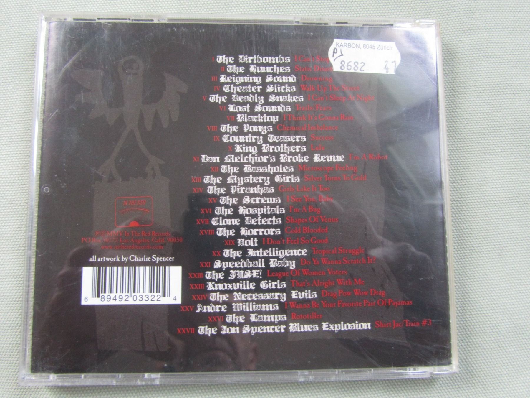 CD: STATIC DISASTER      (UK Punk/Rock Sampler) – Usato da Seengen venduto da mikelele 1