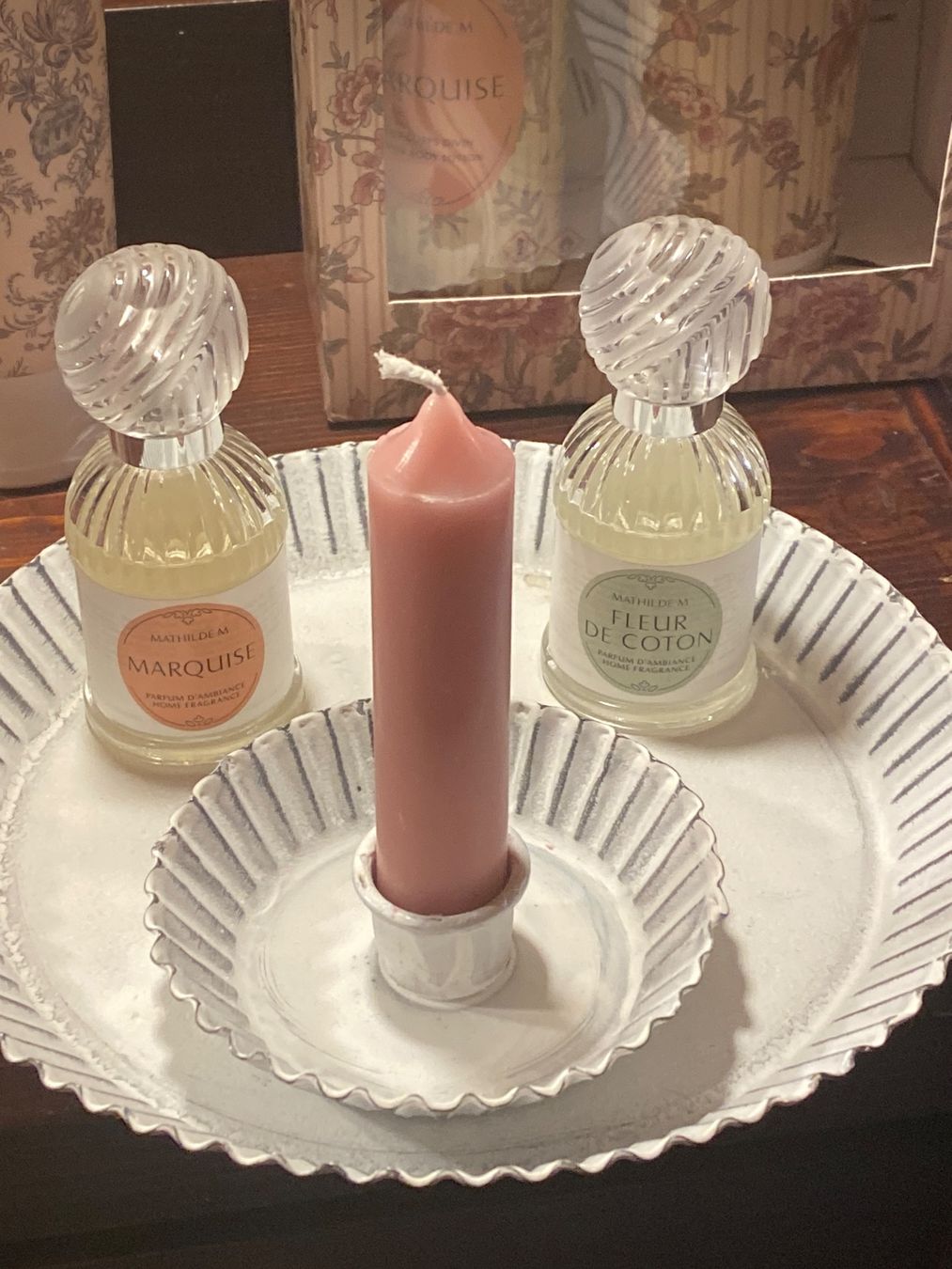 Portacandele: KAMMERSTÄNDER SHABBY CHIC – Nuovo e nell'imballaggio originale da Meienried venduto da ManuelaBoutique 2