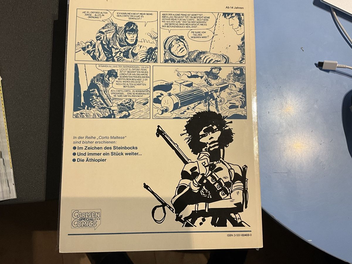 Fumetti: CORTO MALTESE- Die Äthiopier – Usato da Agriswil venduto da Ueli03 1