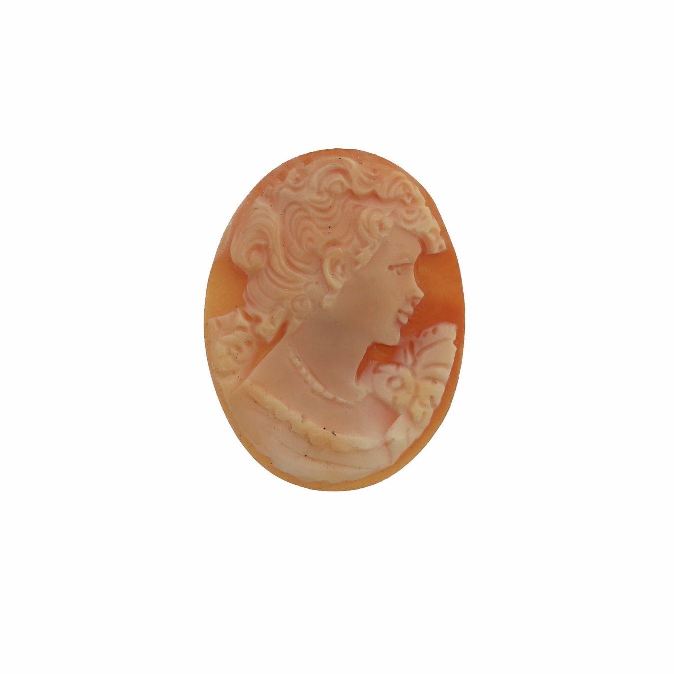 Spille & Fermagli: Muschelgemme Damenporträt – Usato da Zürich venduto da Vintage-Jewellery 3
