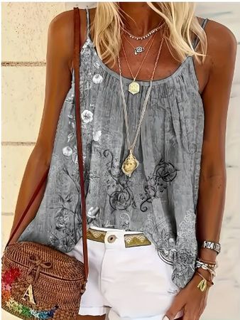 NEUES spezielles graues Sommer Top Gr. S - 226380