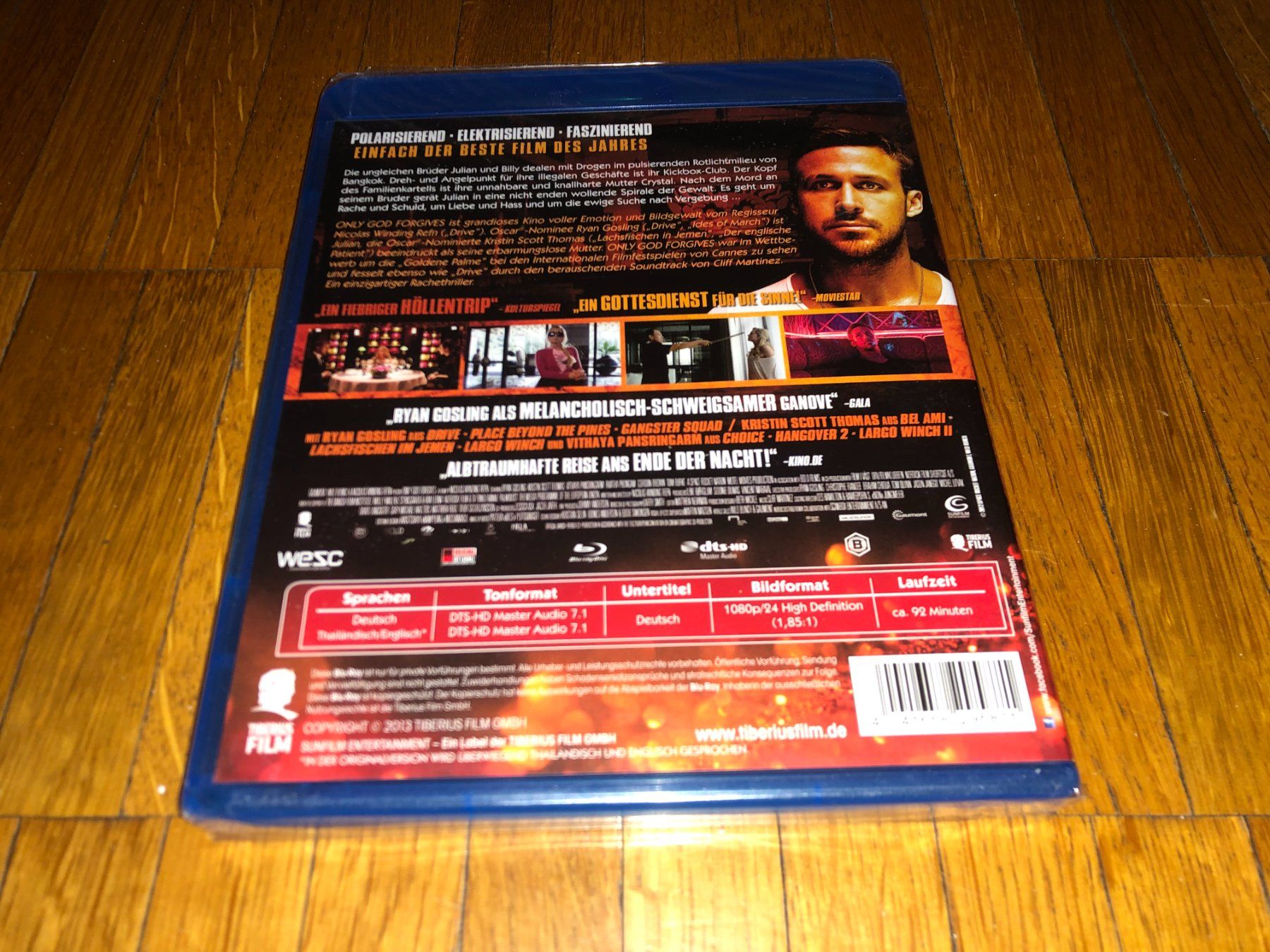 Alle DVDs: Only God Forgives - BLU-RAY- UNCUT – Neu und originalverpackt aus Basel von havsok 1