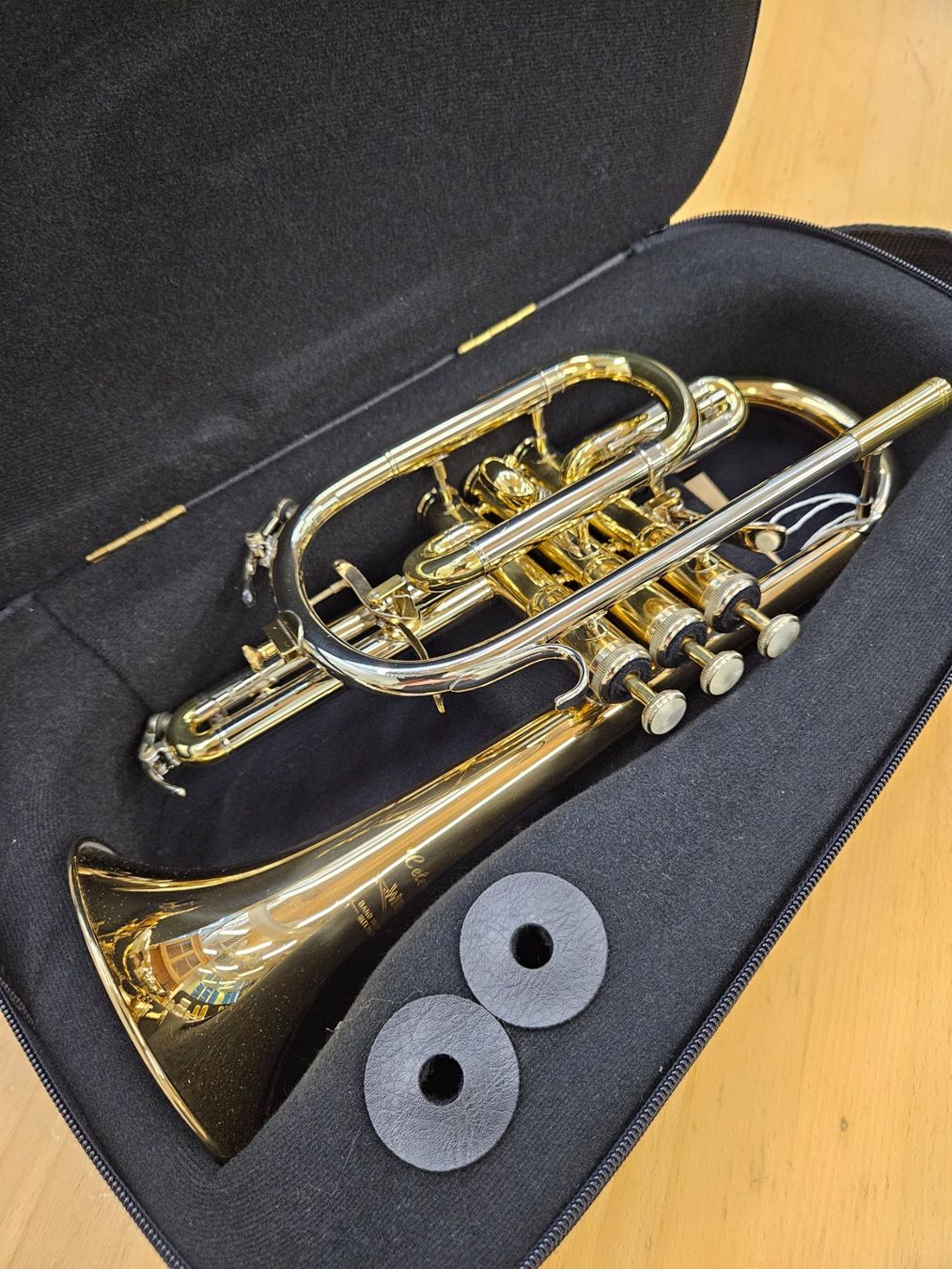 Strumenti musicali: Neuwertiges Bb Cornet WILLSON Celebration - Top Zustand! – Usato da Wangs venduto da adwil66lia 2