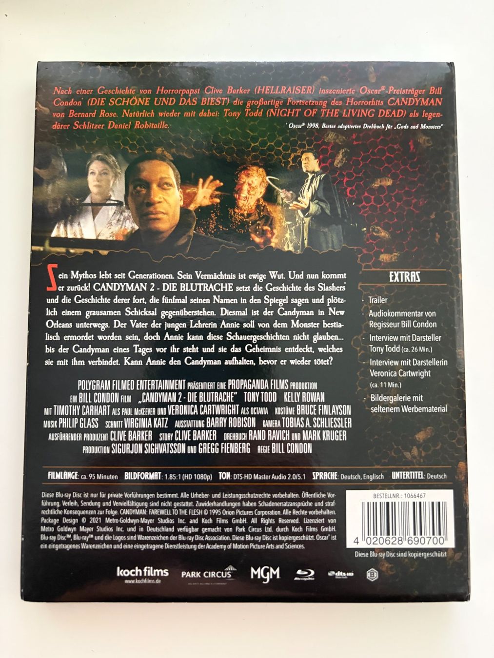 Tutti i DVDs: CANDYMAN 2 - Die Blutrache – Nuovo (secondo la descrizione) da Luzern venduto da cole.trickle 2
